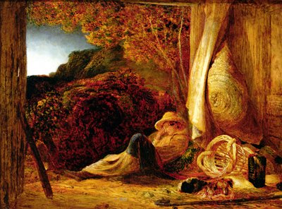 De Slapende Herder, 1834 door Samuel Palmer